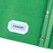 Avery 0.5 in. Capacity 11 in. x 8.5 in. Prong Fastener Two-Pocket Folder - Green (25/Box)